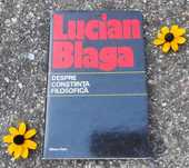 Lucian Blaga – Despre conștiința filosofică