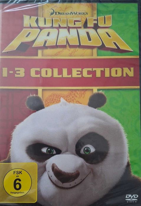 DVD Кунг Фу Панда 1-3