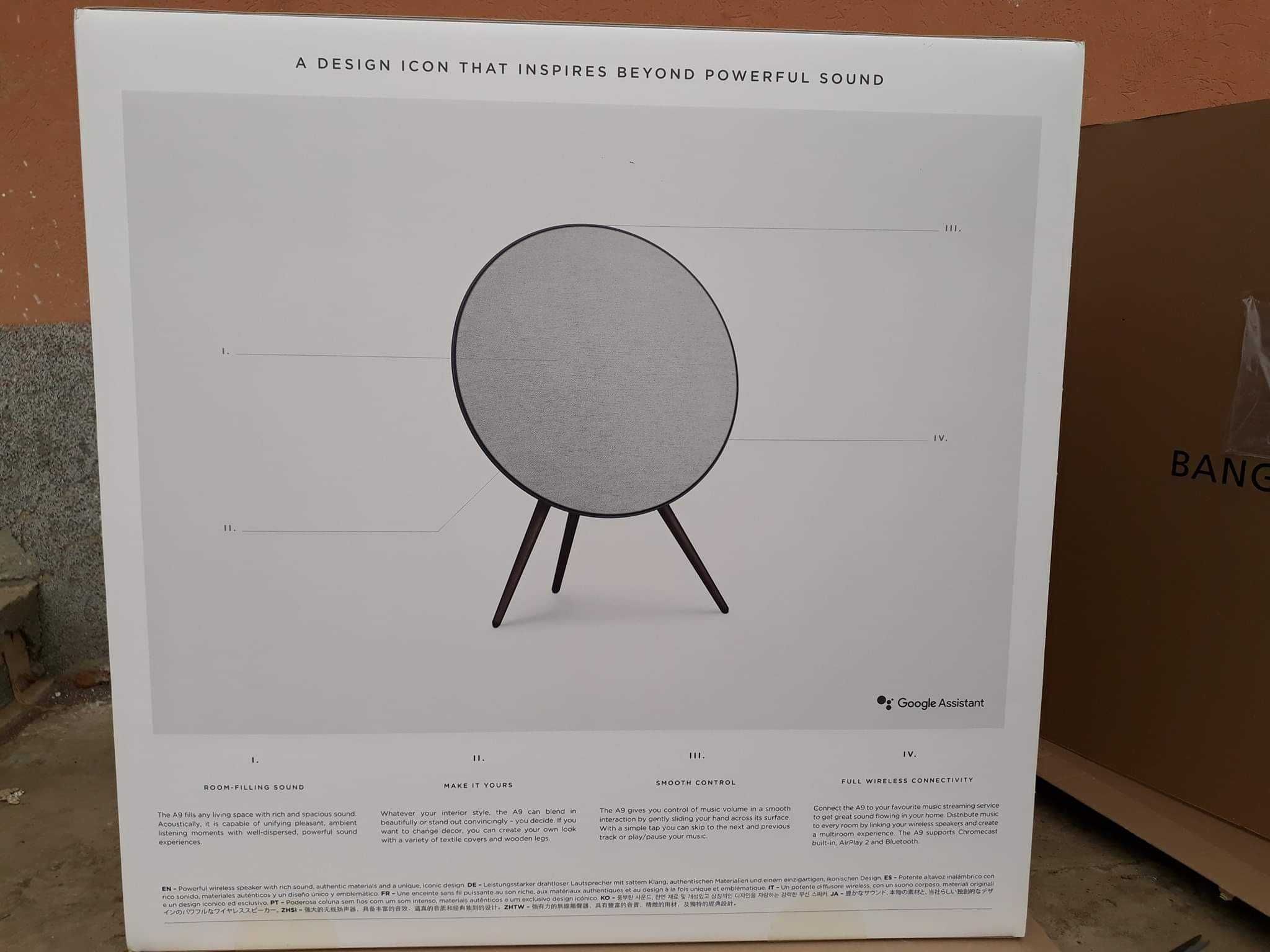 Sistem audio Bang&Olufsen Beoplay A9 GVA 4th Gen