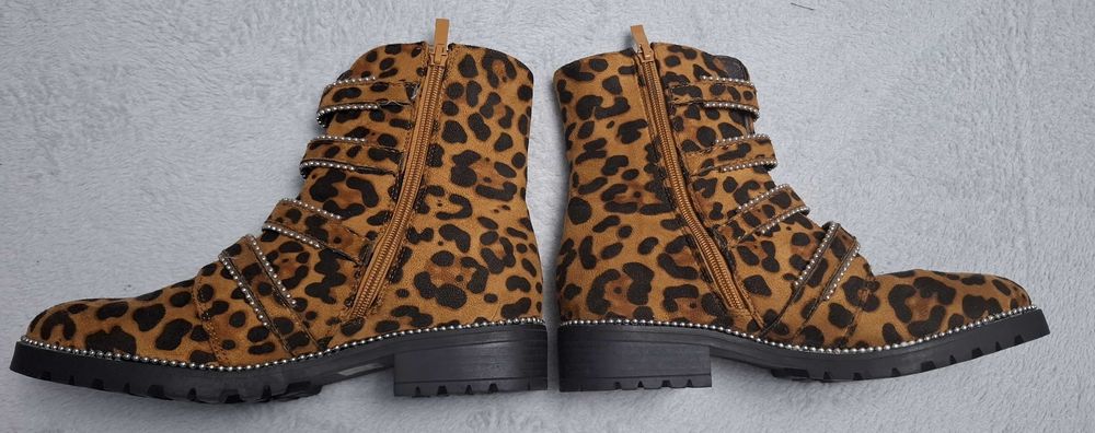Ghete deosebite, model leopard, Bestelle, 40