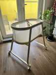 Cos bebe mesteacan, cu saltea- ikea