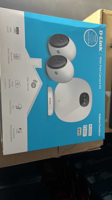 Camere supraveghere interior exterior D-link Wire-free Camera Kit NOU
