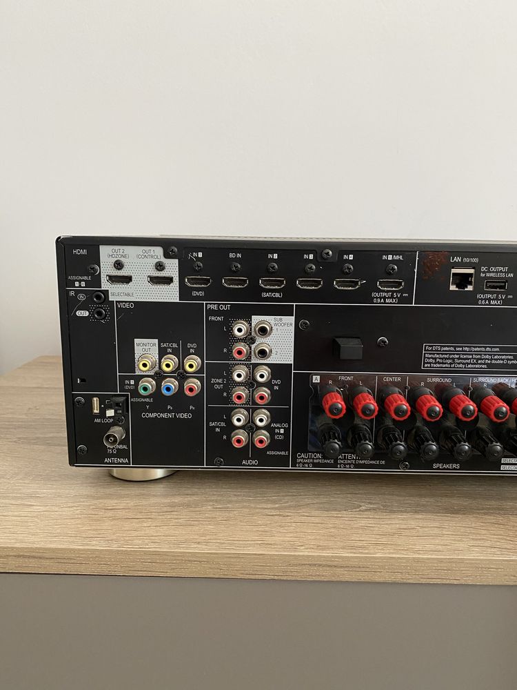 PIONEER VSX-924 - 7X150W! - USB, Bluetooth, hdmi усилвател ресивър