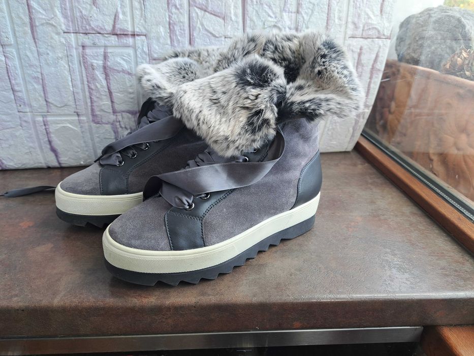 дамски ботуши,зимни обувки,боти на платформа,Högl номер37