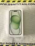 iPhone 15 128GB green