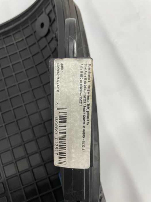 Covorase cauciuc auto