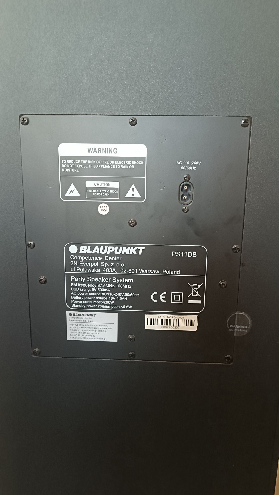 Аудио система BLAUPUNKT