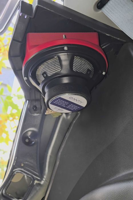 Подиум, переходники в заднюю полку Chevrolet Spark (на 16 см / 6.5”)