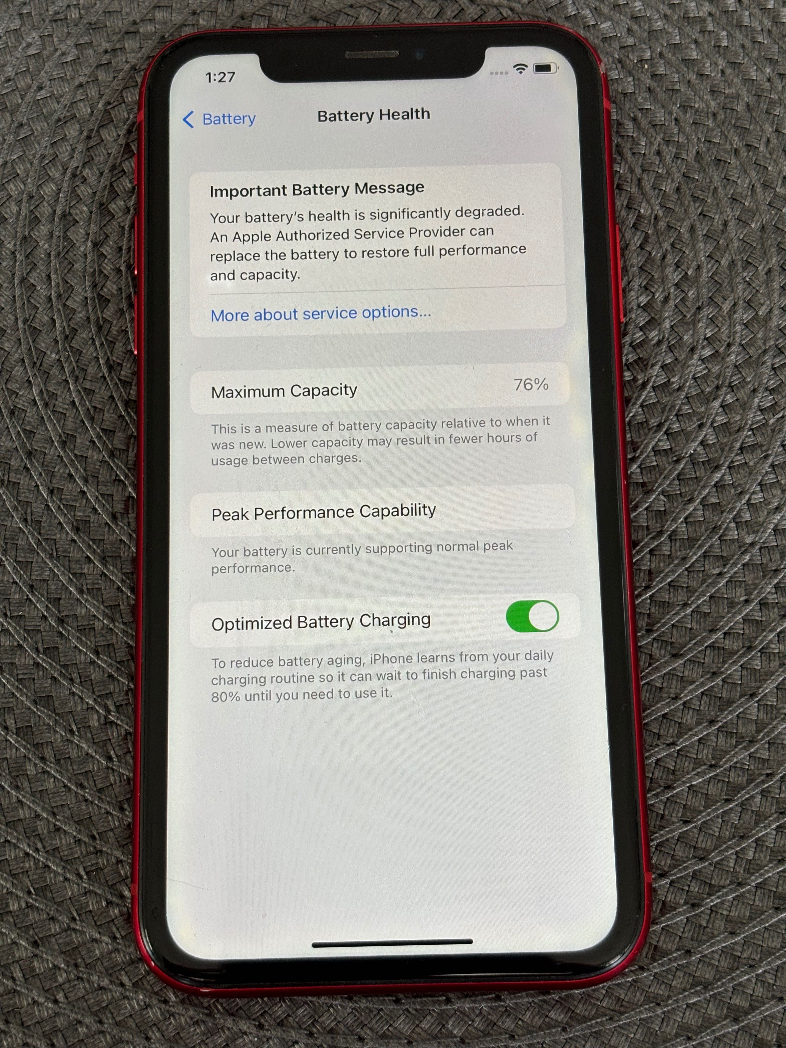 iPhone XR 64 GB -