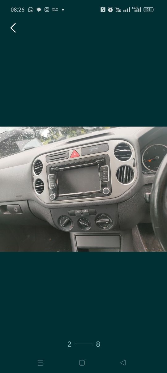 Piese motor cutie dsg volan ușa jante haion bara egr jug geam  Tiguan