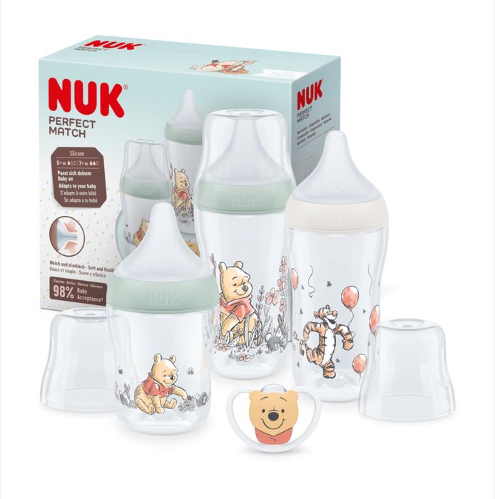 Set Biberon NUK Perfect Match Disney Winnie Pooh Set