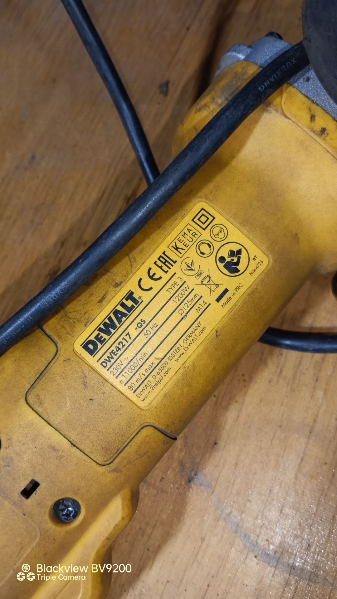 Ушм DeWalt dwe4217 болгарка девольт