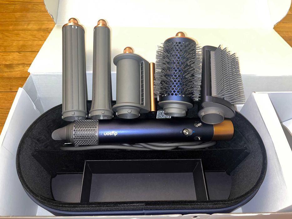 Aparat de coafat și uscător Dyson Airwrap Complete Long(Prussian Blue)