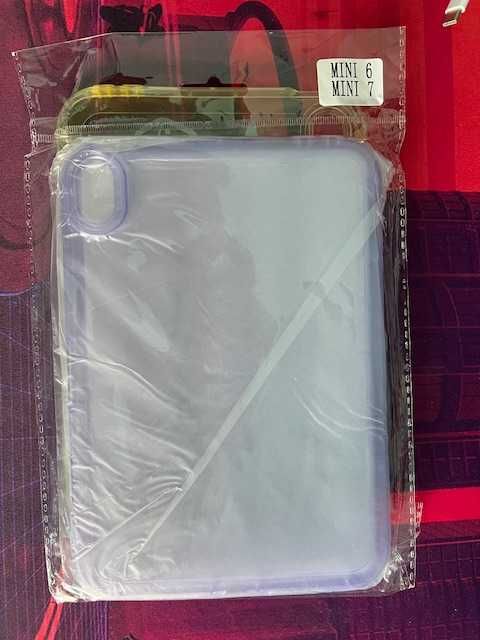 Кейс зa ipad mini 6/7 жълт/лилав