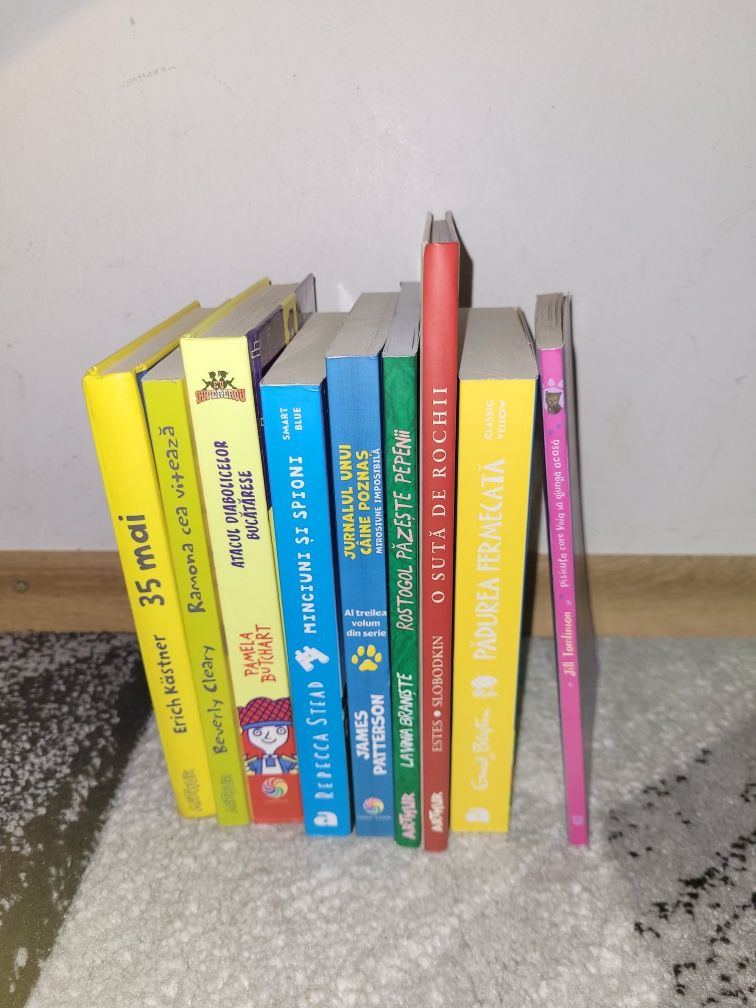 Cărți pentru copii (~8-12 ani/scoala primara) Editura Arthur/Corint