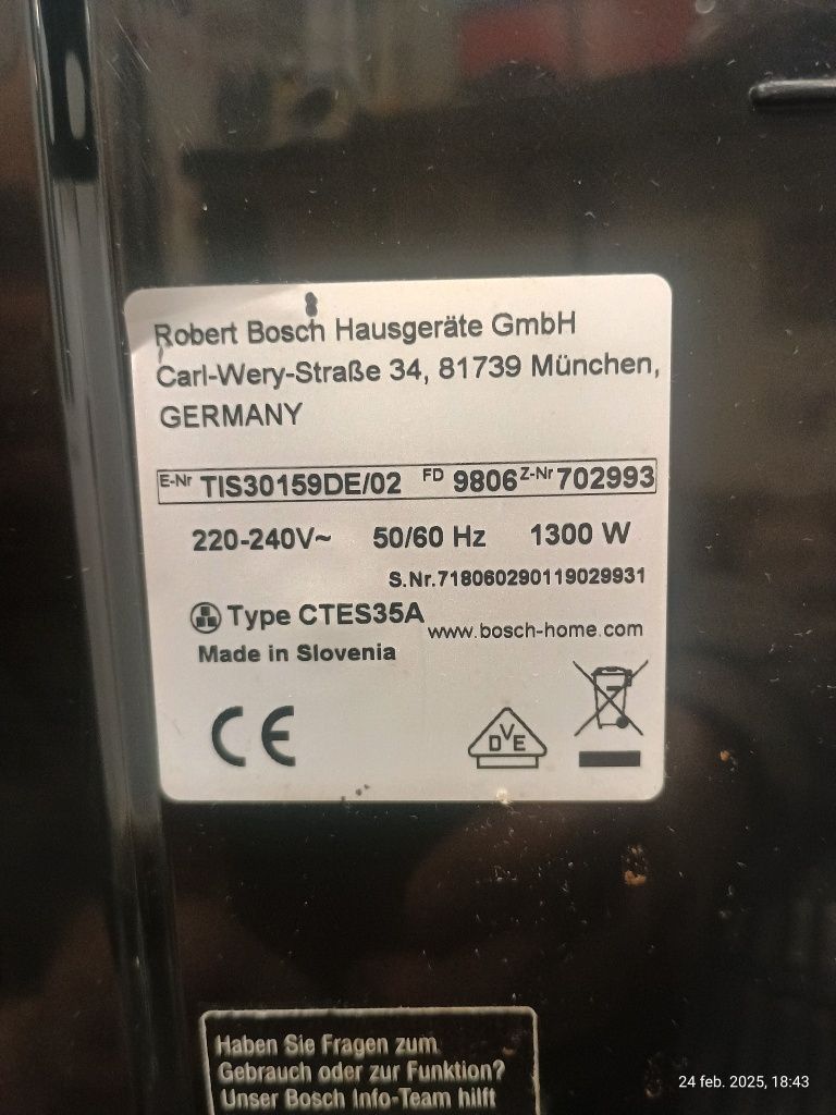 Espressor automat Bosch VeroCup 100