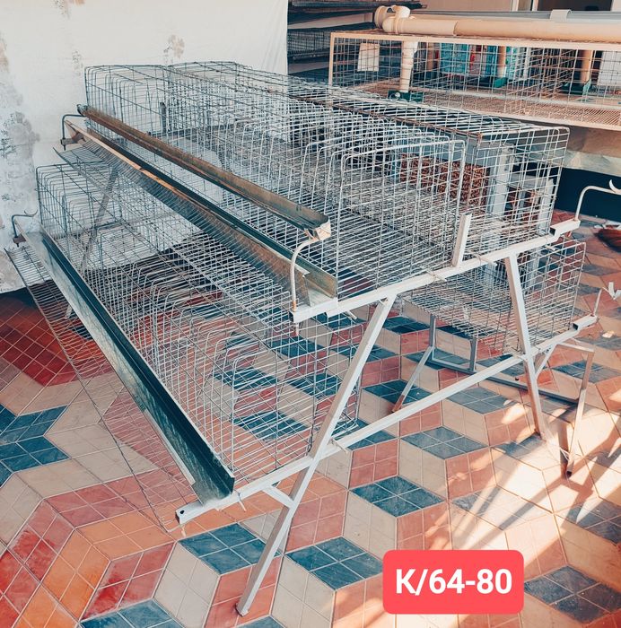 Товукларни саноат усулида бокиш учун кафаслар (катаклар)