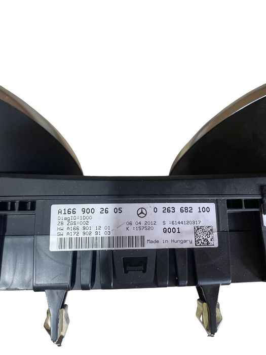 Ceas de bord MERCEDES-BENZ M-CLASS III W166 2011 - 2015 a166 900 26 05