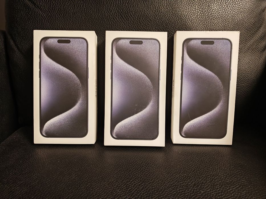 КАТО НОВ iPhone 15 Pro Max Blue Гаранция 2026г.