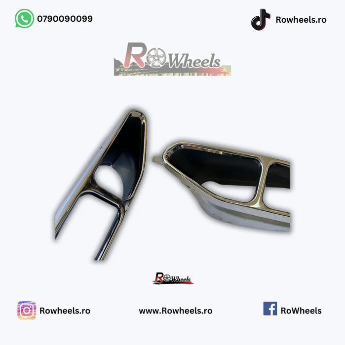 Ornamente tobe Tips evacuare sport BMW 760i seria 7 G11 G12 ornament toba bmw seria7 comanda se plaseaza pe whatsapp