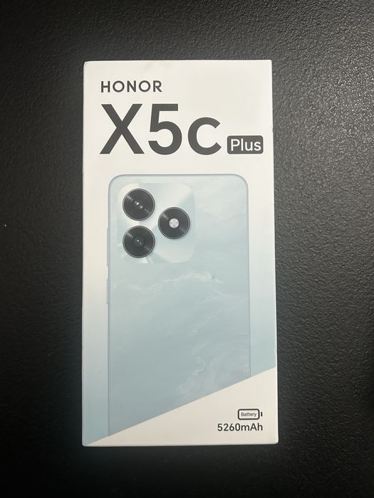 Honor X5C Plus, 128GB, Negru – nou, sigilat + casca bluetooth Tellur