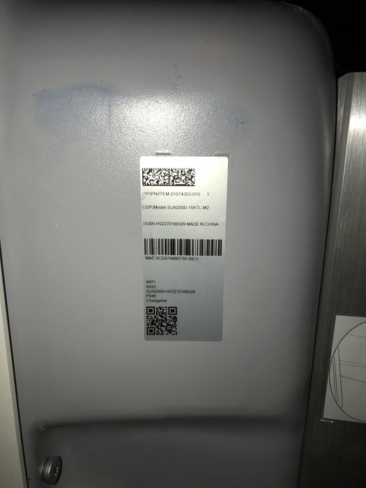 Convertor Huawei 15 kW on-grid