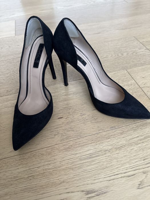 Pantofi eleganti piele intoarsa 40