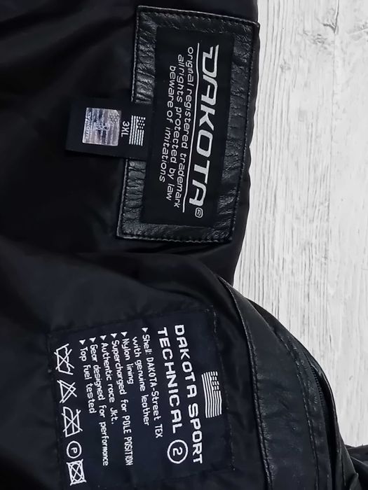 Geacă de piele  Dakota – RED INDIAN AMERICAN SPIRIT, mărimea 3XL