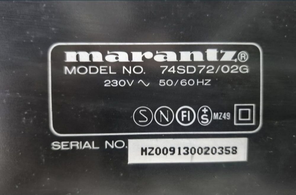 Casetofon deck Marantz SD-72 3capete