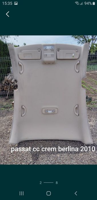Plafon crem passat CC