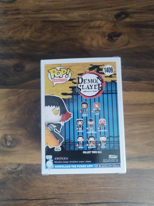 Pop! Demon Slayer Susamaru #1409 Glow Chase Limited Edition