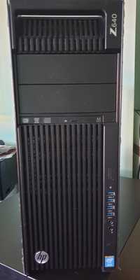 Продавам HP Z640 - 2 x Xeon 2680v3/64GB DDR4/512GB NVMe + 2TB