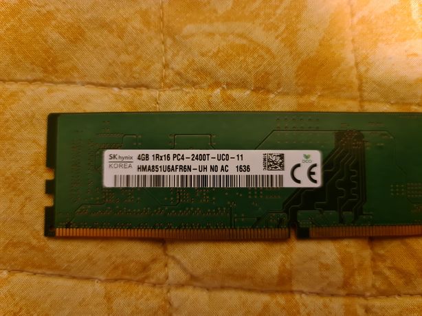 SK Hynix 4gb Pc4-2400t Desktop Memory