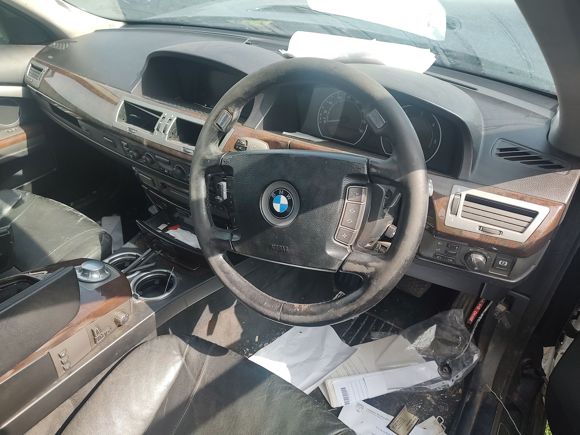 На части BMW 730d E65