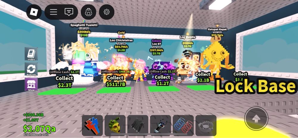 Brainrots min 1500 price