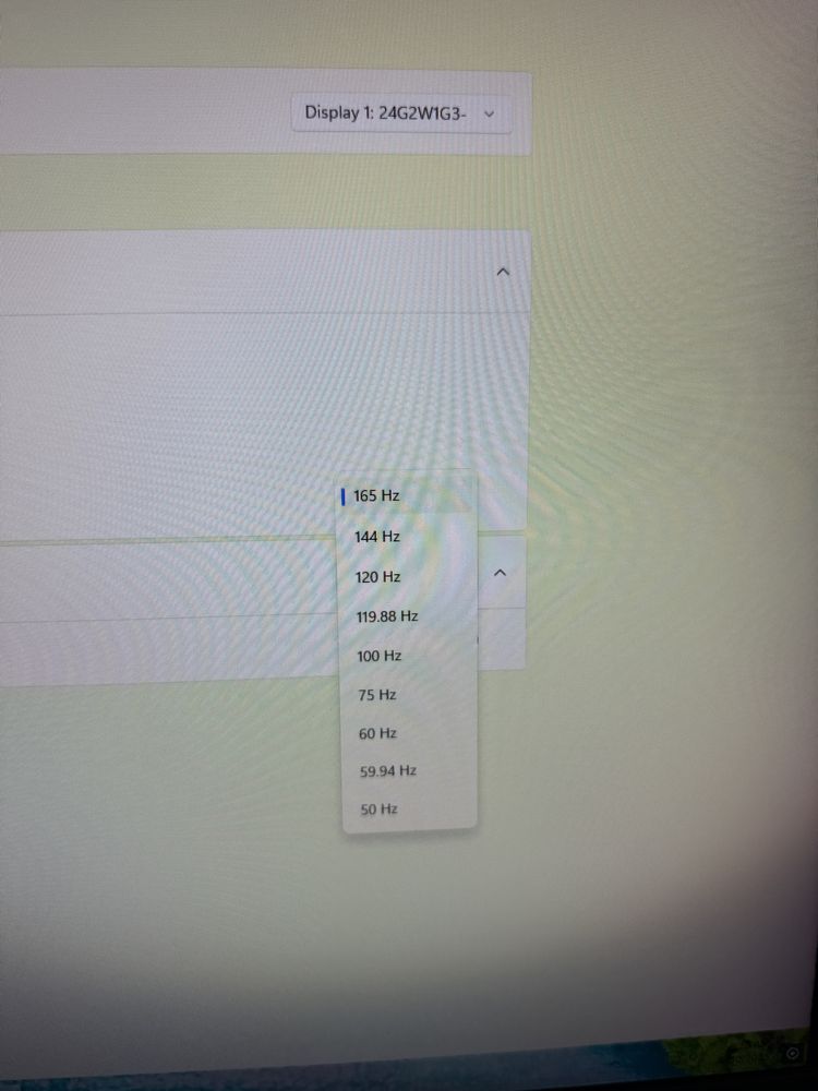 Monitor Gaming 23.8” 165H ( Descriere )