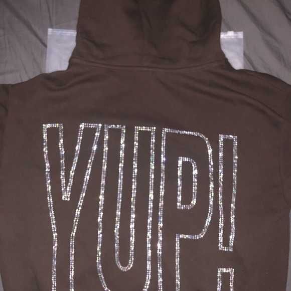 Travis Scott Yup! Hoodie Brown FW20