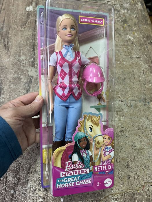 Кукла Barbie Mysteries The Great Horse Chase - Ездачка, Malibu