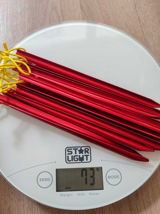 Алуминиеви колчета за палатка