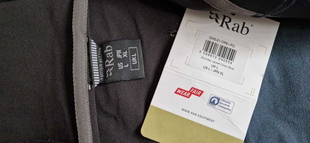 Geaca RAB L softshell salewa ortovox mammut hiking trekking