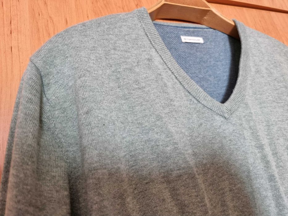 Pulover in V de barbati TOM TAILOR nr L