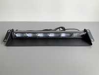 Stroboscop auto parbriz 18 LED-uri rosu albastru 50 cm