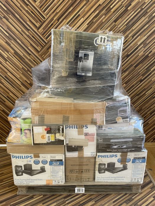 Палет с музикална и аудио техника