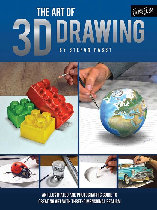 Super carte 3D drawing invata desenul realist rezultate excelente