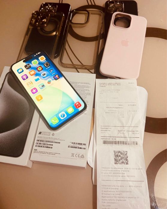 Iphone 15 pro max 1 tera stare buna