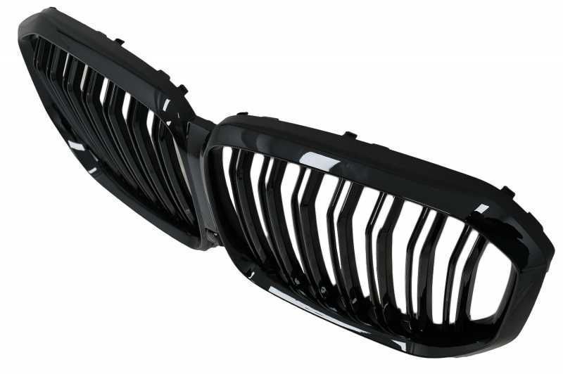 Grila BMW X5 G05 2018-up Duble Negru Lucios M Look Import Germania