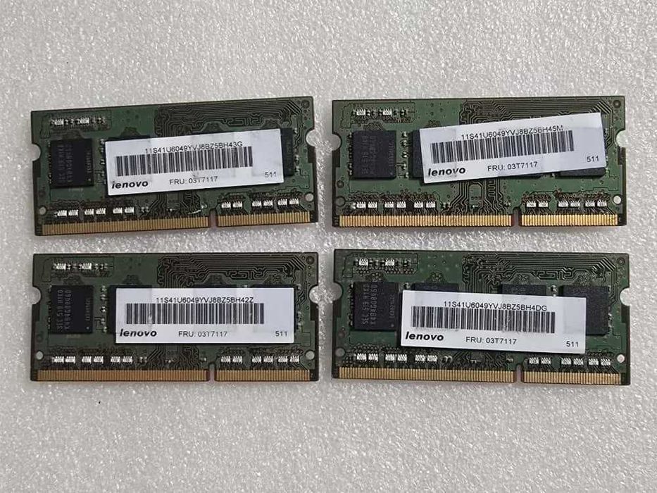Memorie RAM laptop Samsung 4GB DDR3 1600MHz 1.35V Low Voltage