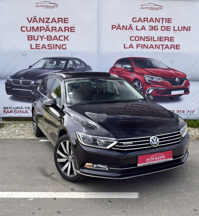 Volkswagen Passat ParkAssist/Panoramic/4x4/Carlig/Piele/Automata/Carat Edition