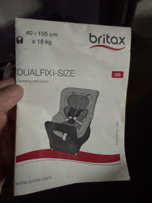 Vand scaun Britax Dualfix