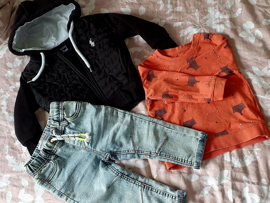 Set hanorac+blugi  mărimea 86